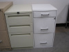 (2) 10 & 12 DRAWER CARD FILE CABINET TOWERS (# B-3029)
