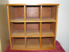 9 CUBBY HOLE - CHERRY WOOD CABINET    (# B-2981) 
